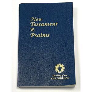 New Testament with Psalms English Standard Version (2013, Gideon, Soft Cover)